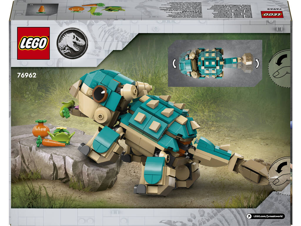 Lego Jurassic World Bumpy Bebè: Anchilosauro 76962