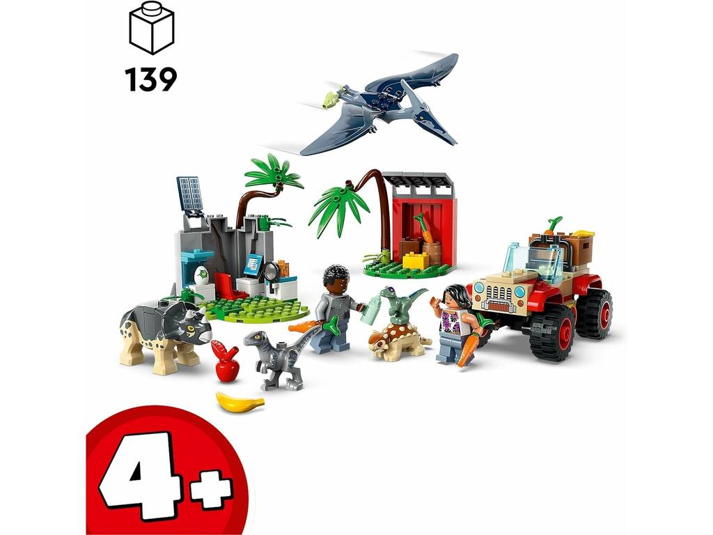 Lego Jurassic World Dinosaur Hatchling Rescue Centre 76963