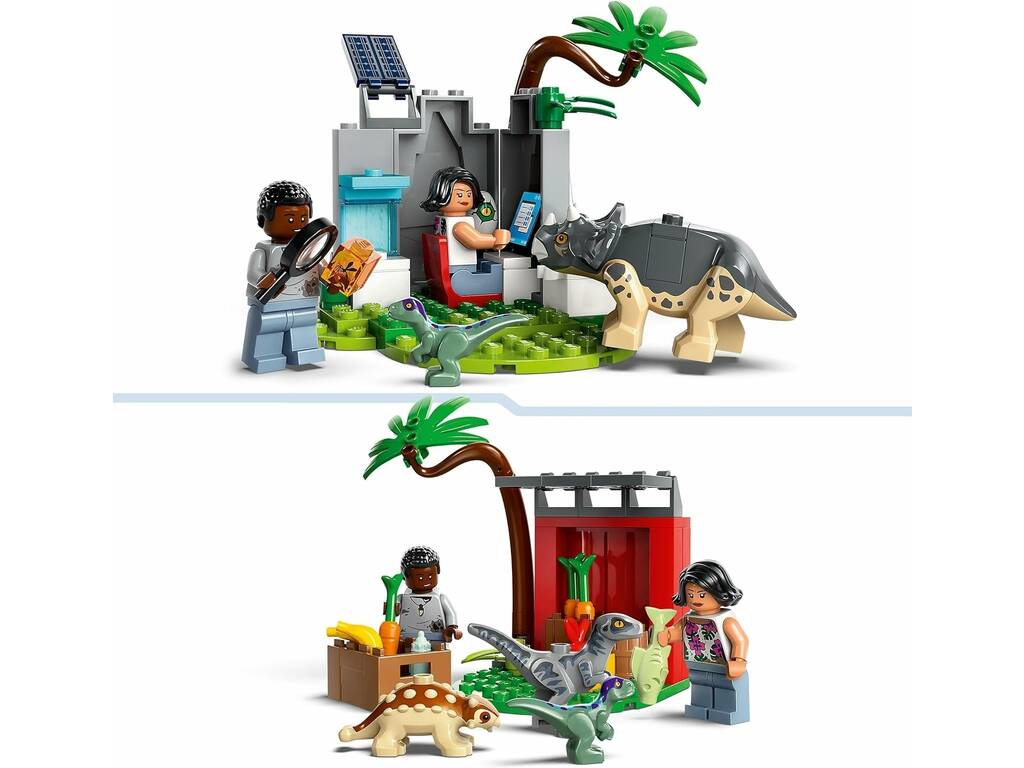 Lego Jurassic World Dinosaur Hatchling Rescue Centre 76963
