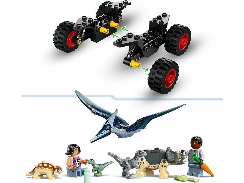 Lego Jurassic World Dinosaur Hatchling Rescue Centre 76963