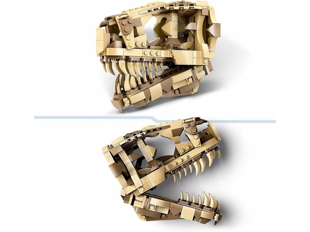 Lego Jurassic World Fossili di Dinosauro Cranio del T. Rex 76964