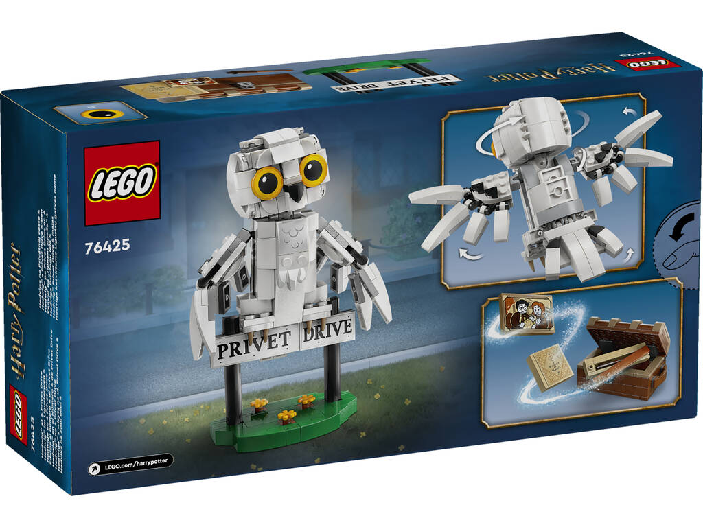 Lego Harry Potter Hedwig no Número 4 de Privet Drive 76425
