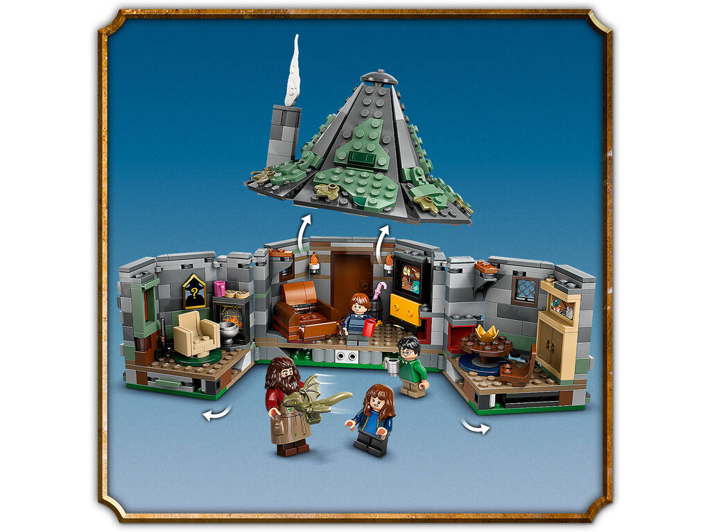 Lego Harry Potter La capanna di Hagrid Una visita inaspettata 76428