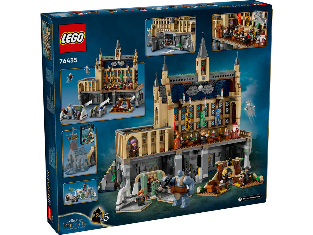 Lego Harry Potter Castello di Hogwarts: Grande Sala da Pranzo 76435