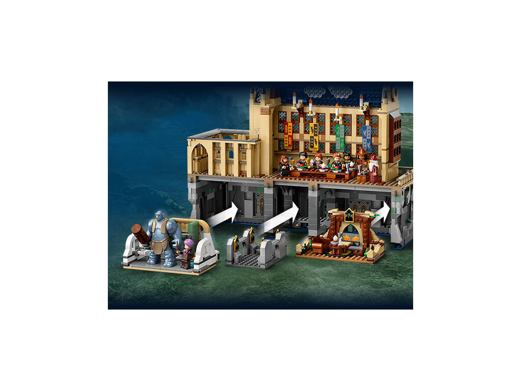 Lego Harry Potter Castello di Hogwarts: Grande Sala da Pranzo 76435