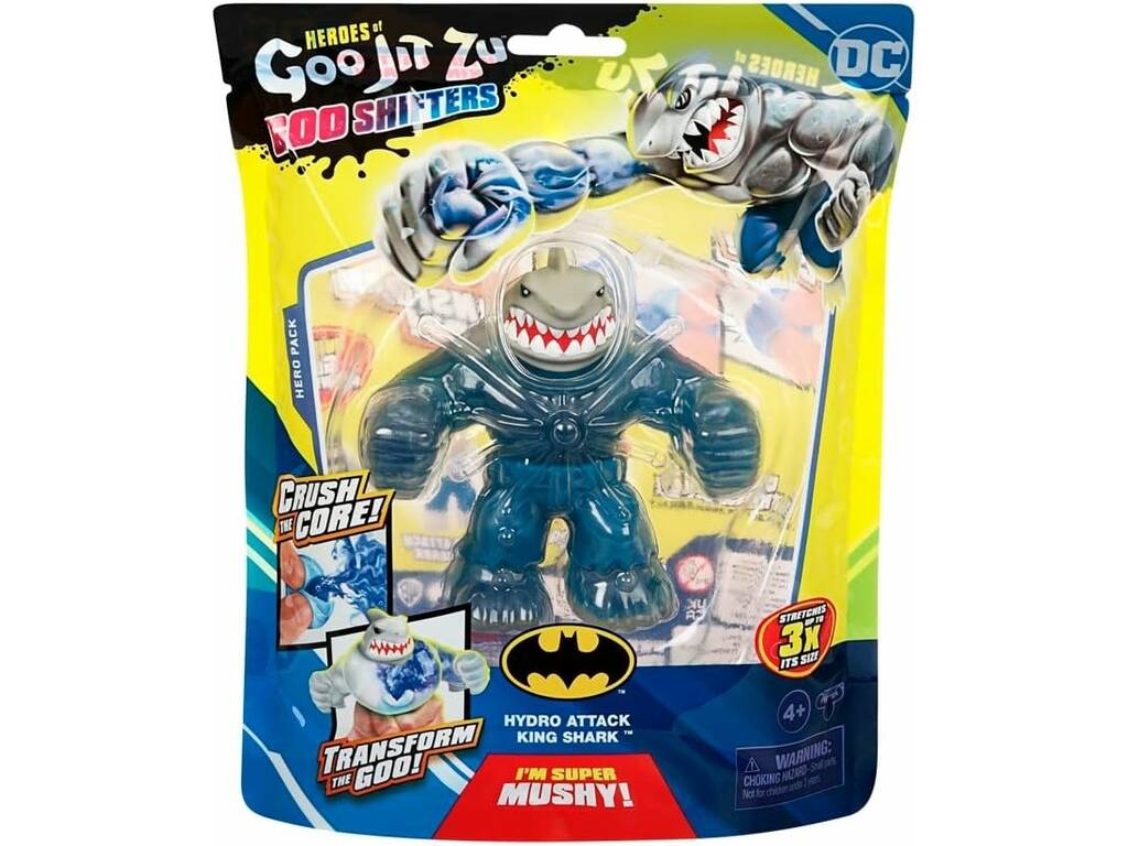 Heroes Of Goo Jit Zu Goo Shifters Figura King Shark Bandai CO42587
