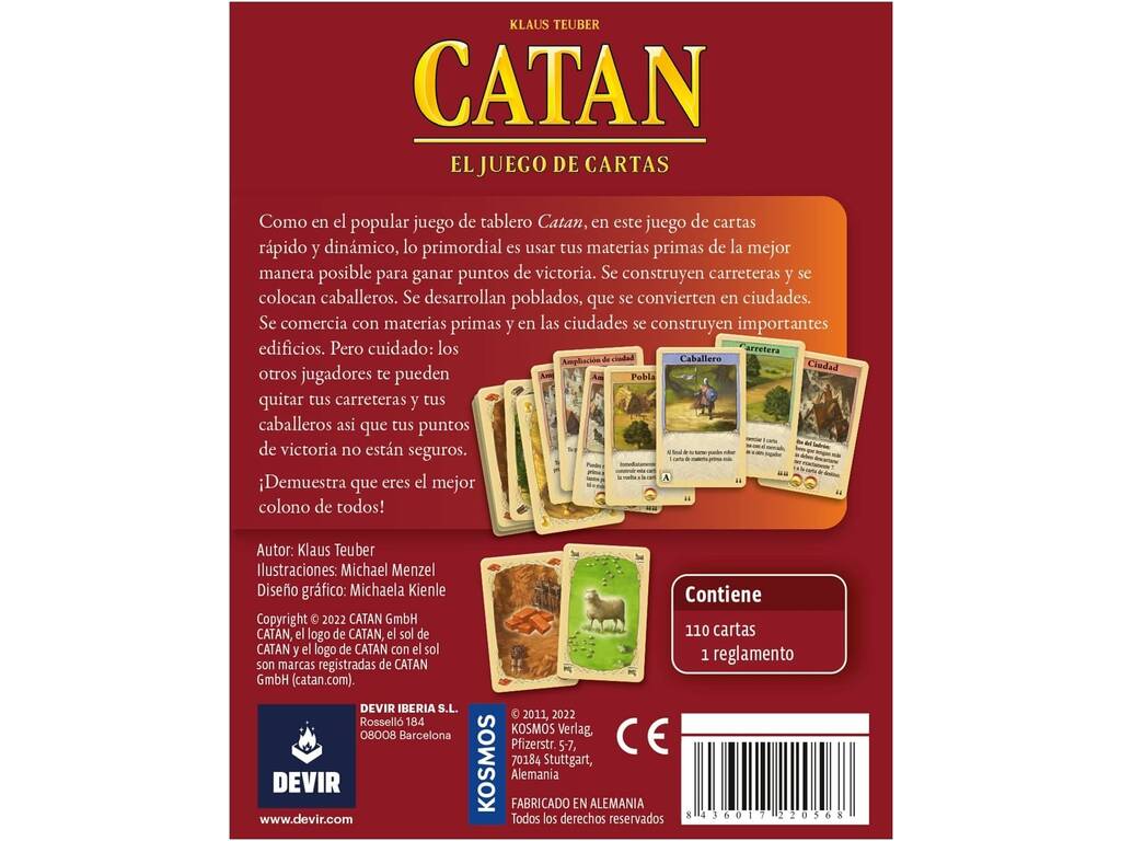 Catan Il Gioco di Carte Devir BGCATMN