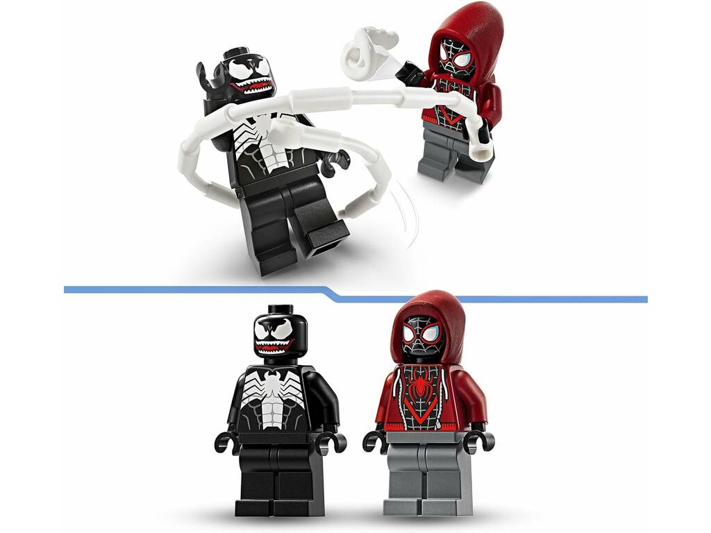 Lego Marvel Spider-Man Venom vs. Miles Morales Robotic Armor 76276