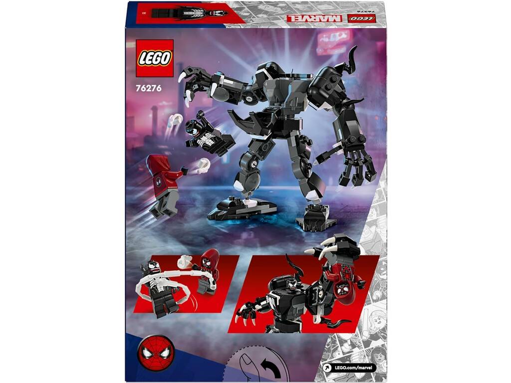 Lego Marvel Spider-Man Venom vs. Miles Morales Robotic Armor 76276