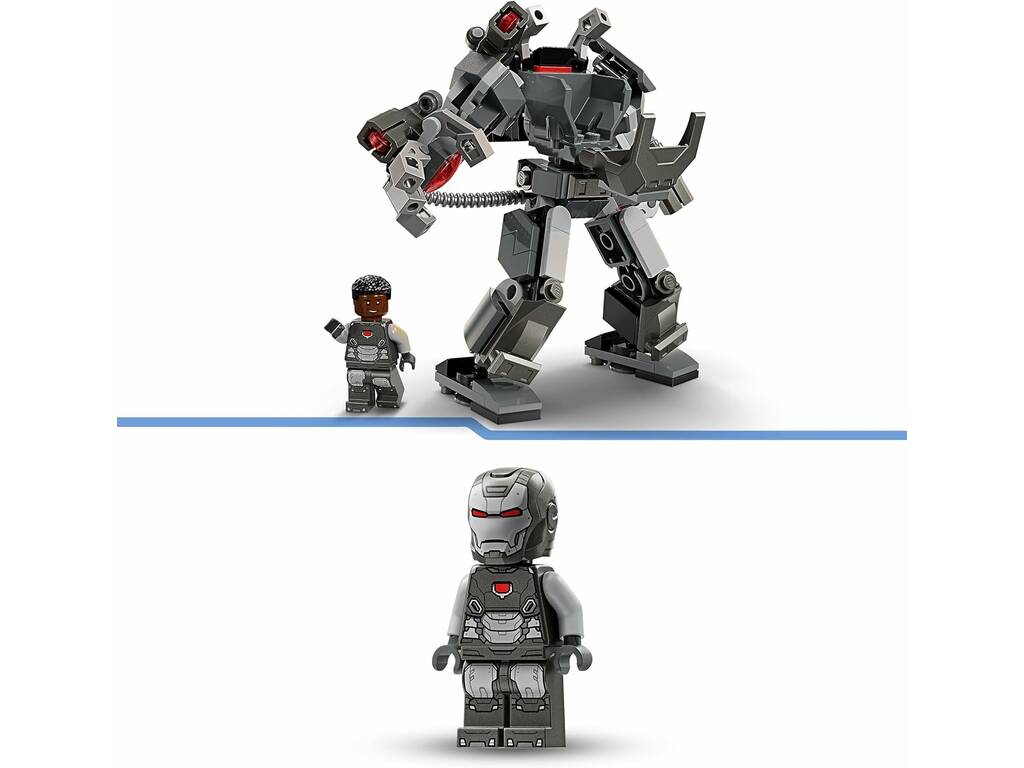 Lego Marvel The Infinity Saga Armadura Robótica de Máquina de Guerra 76277
