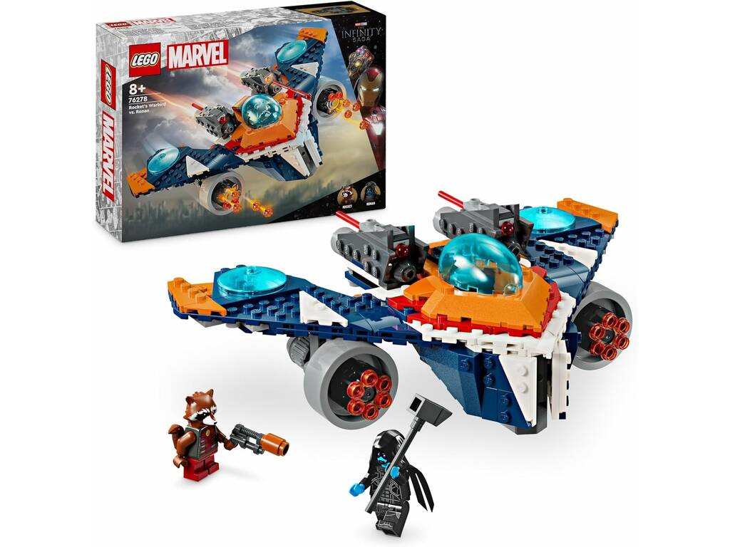 Lego Marvel The Infinity Saga Rocket Vs Ronan Warbird 76278