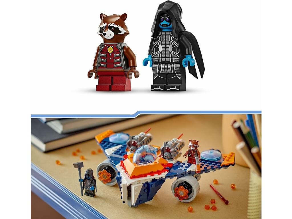 Lego Marvel The Infinity Saga Rocket Vs Ronan Warbird 76278