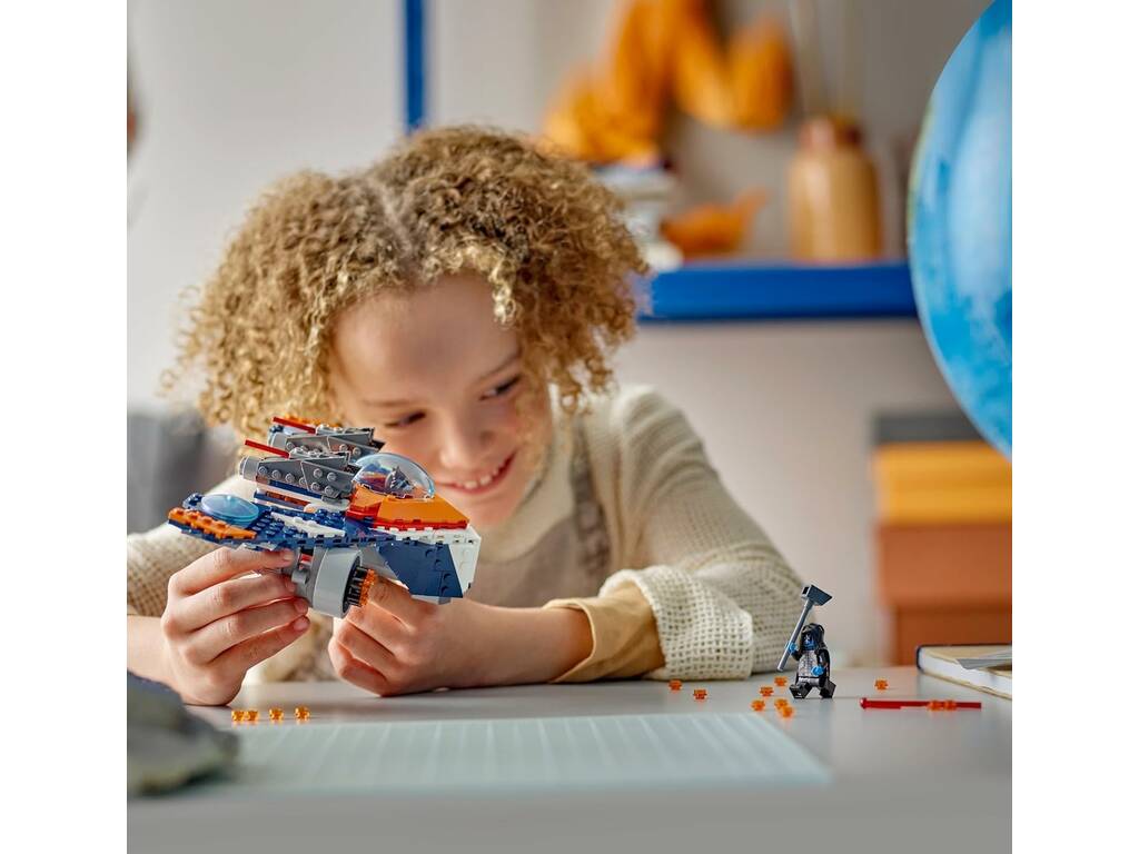 Lego Marvel The Infinity Saga Rocket Vs Ronan Warbird 76278