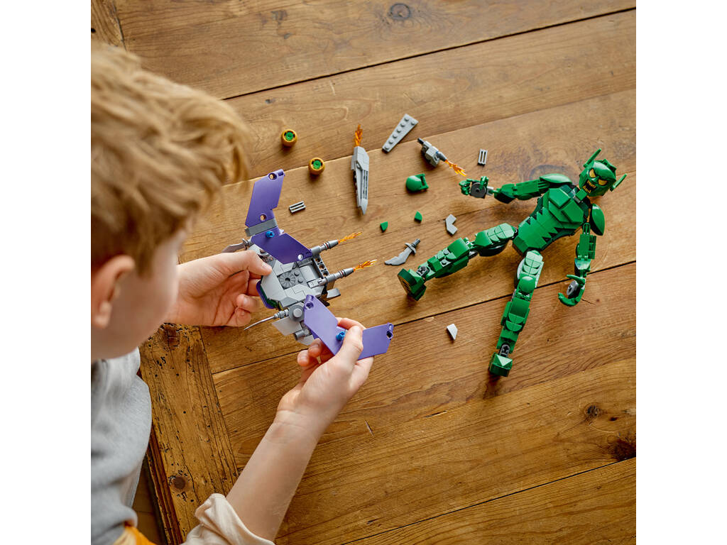 Lego Marvel Spider-Man No Way Home Figura da costruire: Green Goblin