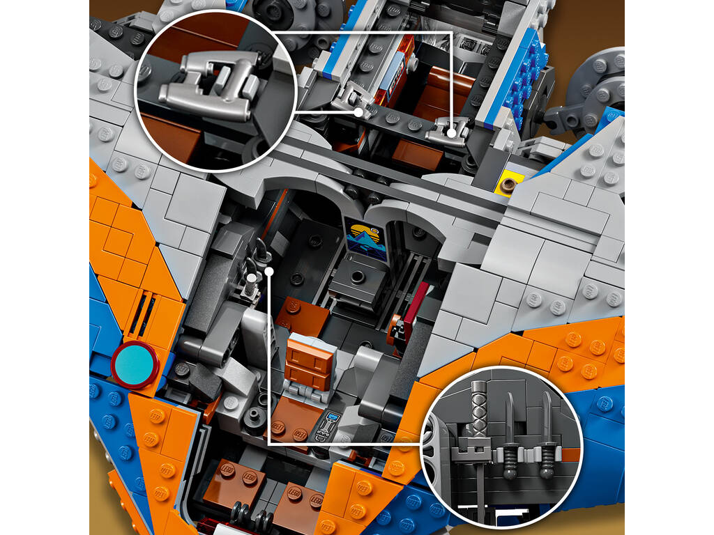 Lego Marvel Guardiani della Galassia: La Milano 76286