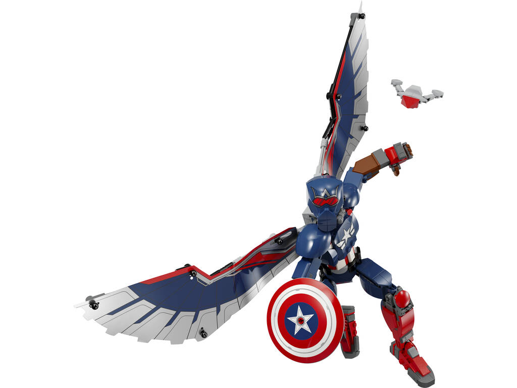 Figurine Lego Marvel Captain America Brave World New Captain America