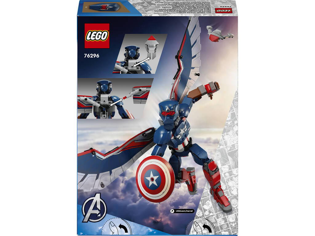 Figurine Lego Marvel Captain America Brave World New Captain America