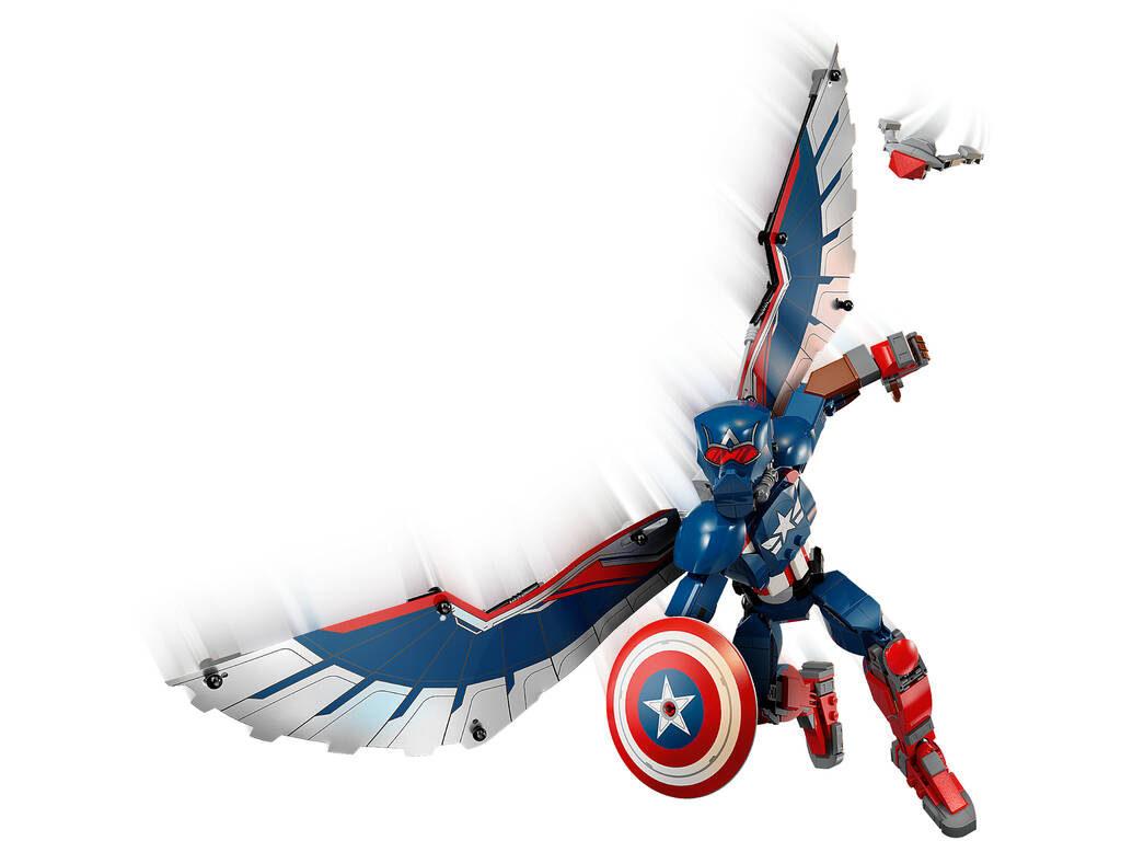Figurine Lego Marvel Captain America Brave World New Captain America