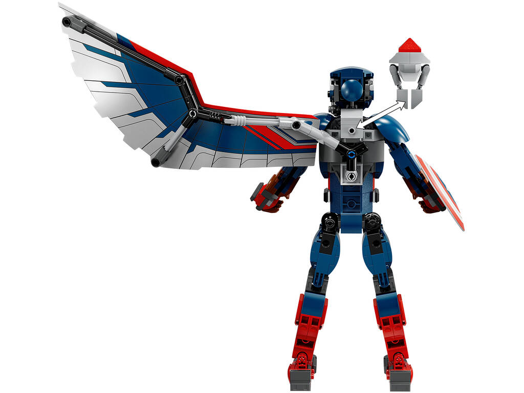 Figurine Lego Marvel Captain America Brave World New Captain America