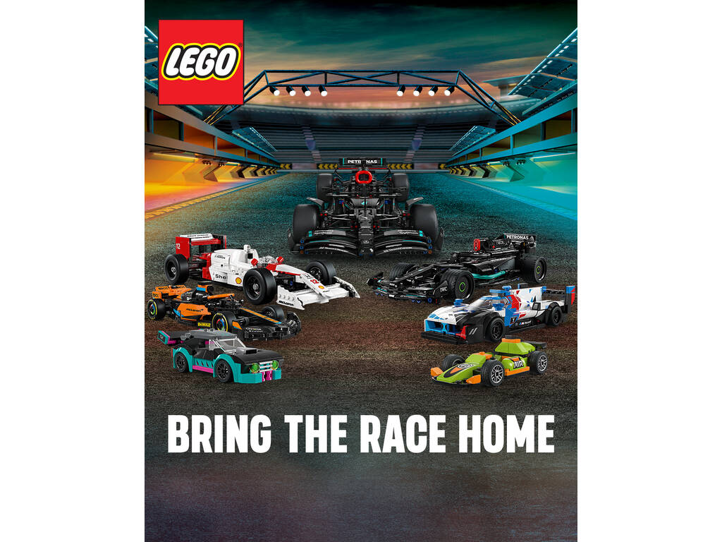 Lego Speed Champions Coche de Carreras BMW M4 GT3 Y BMW Hybrid 76922