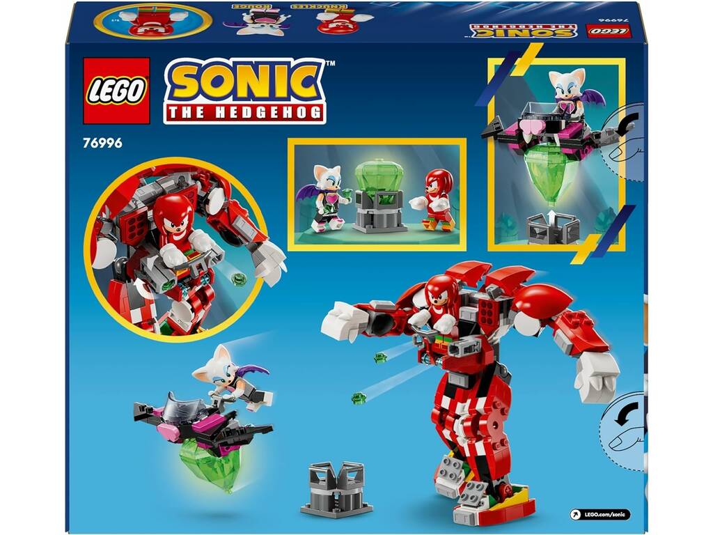 Lego Sonic Robot Knuckles Guardian 76996