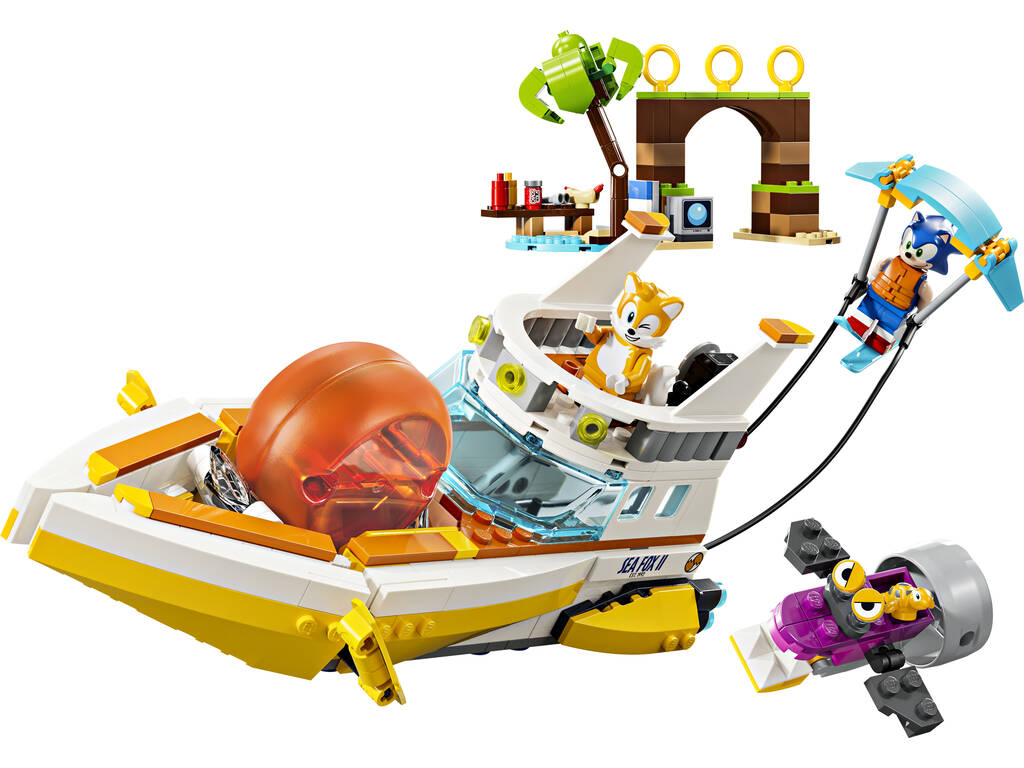 Lego Sonic Tails Adventure Boat 76997