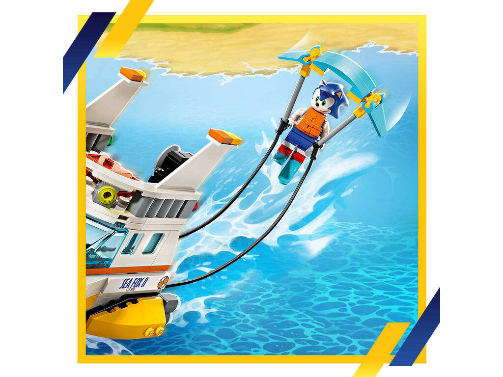 Lego Sonic Tails Adventure Boat 76997