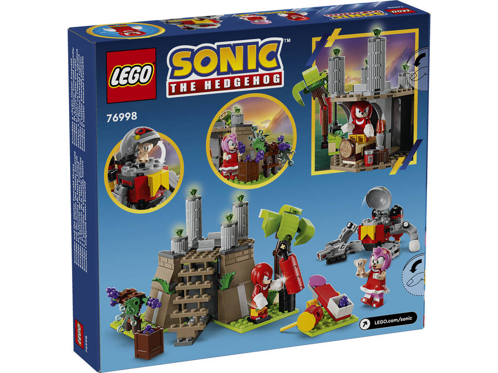 Lego Sonic Knucles e il Santuario della Master Emerald 76998