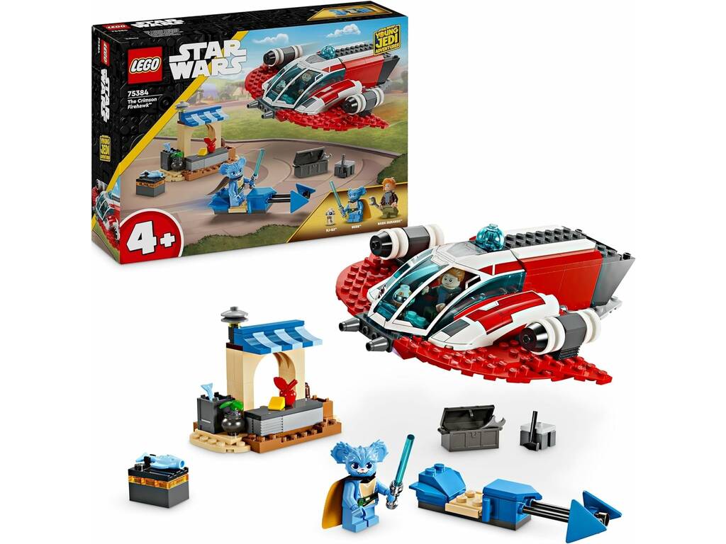 Lego Star Wars Young Jedi Adventures Le Crimson Firehawk 75384