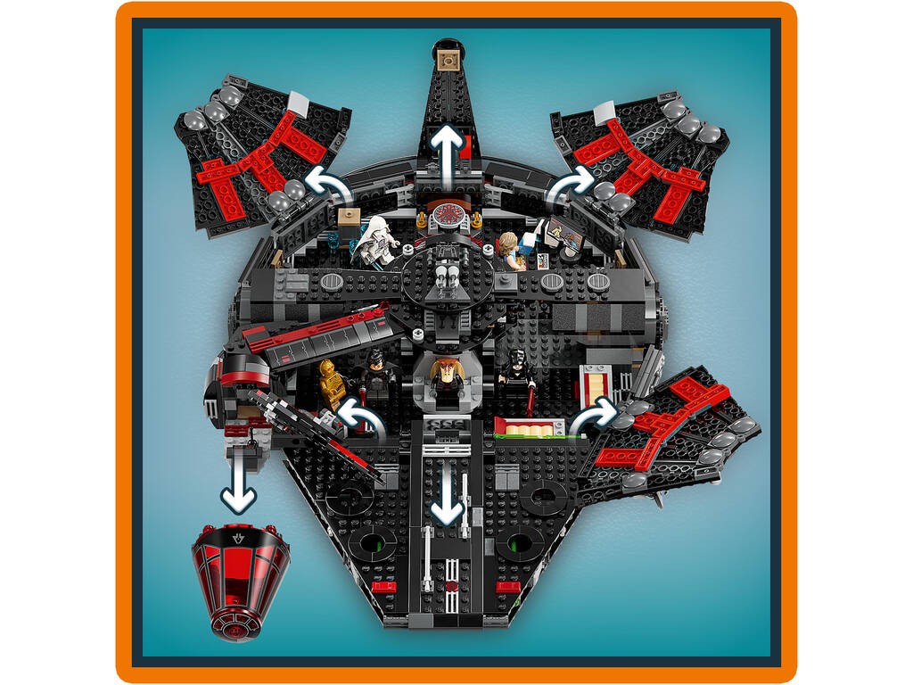 Lego Star Wars Rebuild The Galaxy Dark Falcon 75389