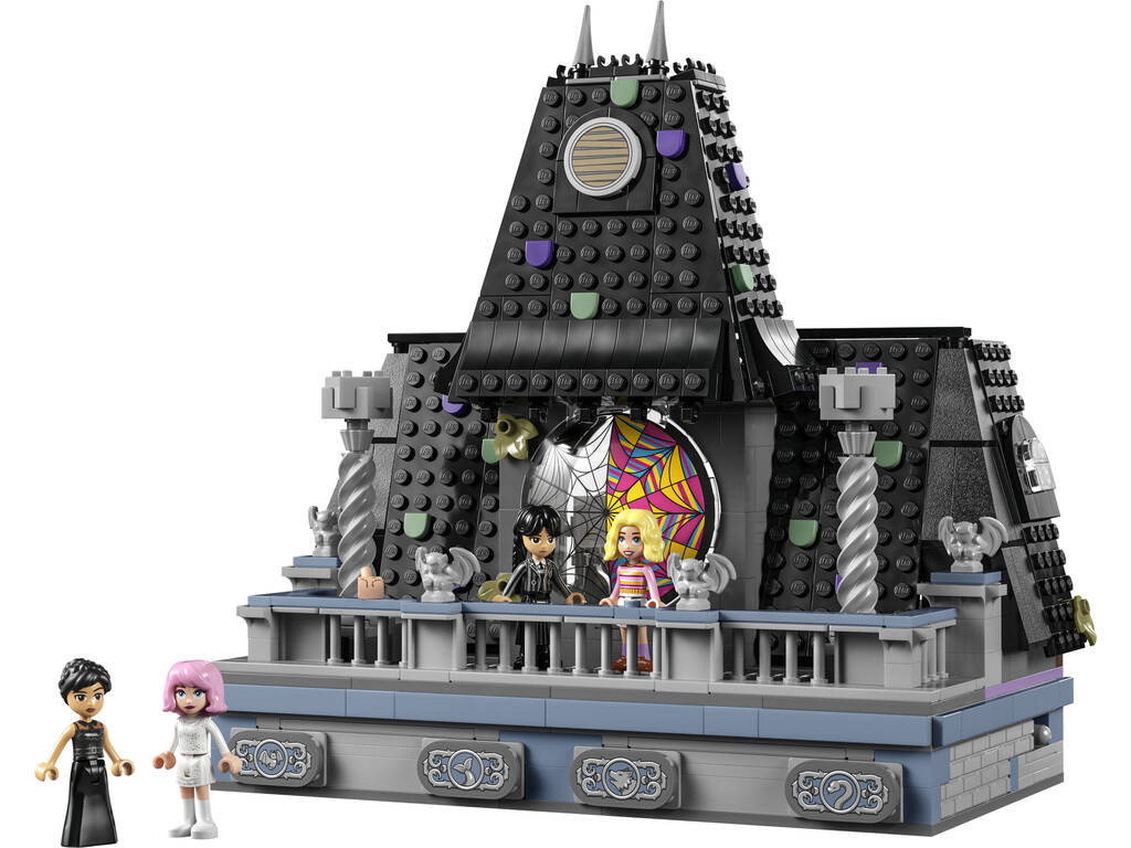 Lego Wednesday Schlafzimmer von Wednesday und Enid 76781