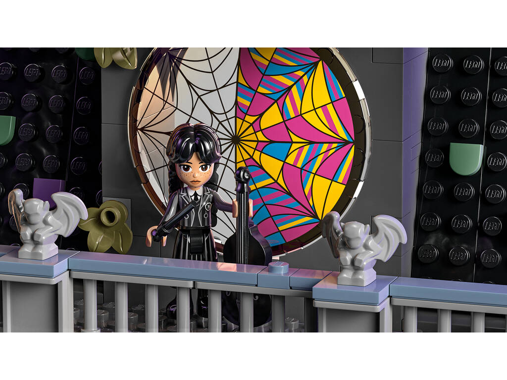 Lego Wednesday Schlafzimmer von Wednesday und Enid 76781