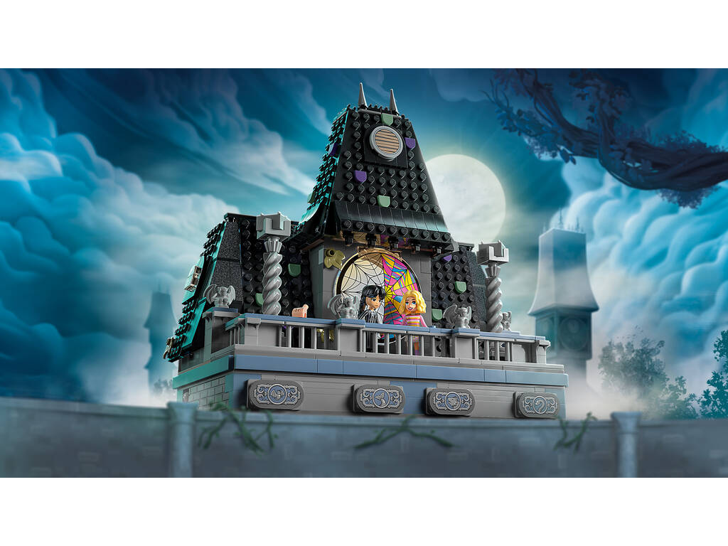 Lego Wednesday Schlafzimmer von Wednesday und Enid 76781