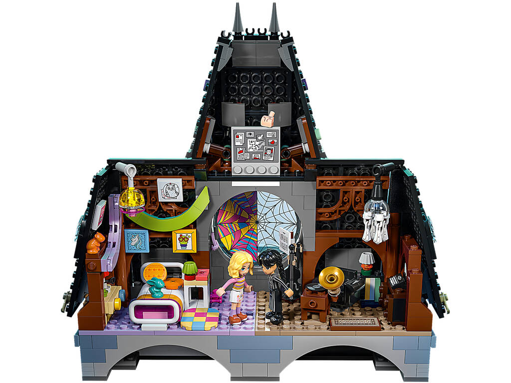 Lego Wednesday Schlafzimmer von Wednesday und Enid 76781