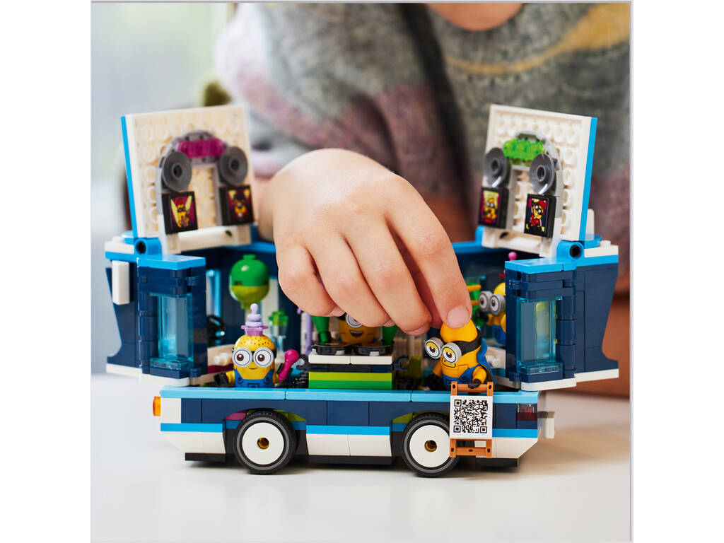 Lego Gru 4 Mi Villano Favorito Bus de Fiesta Musical de los Minios 75581