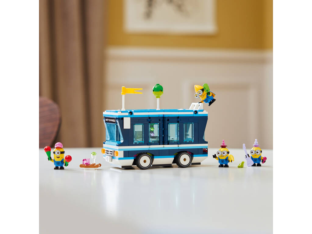 Lego Gru 4 Mi Villano Favorito Bus de Fiesta Musical de los Minios 75581