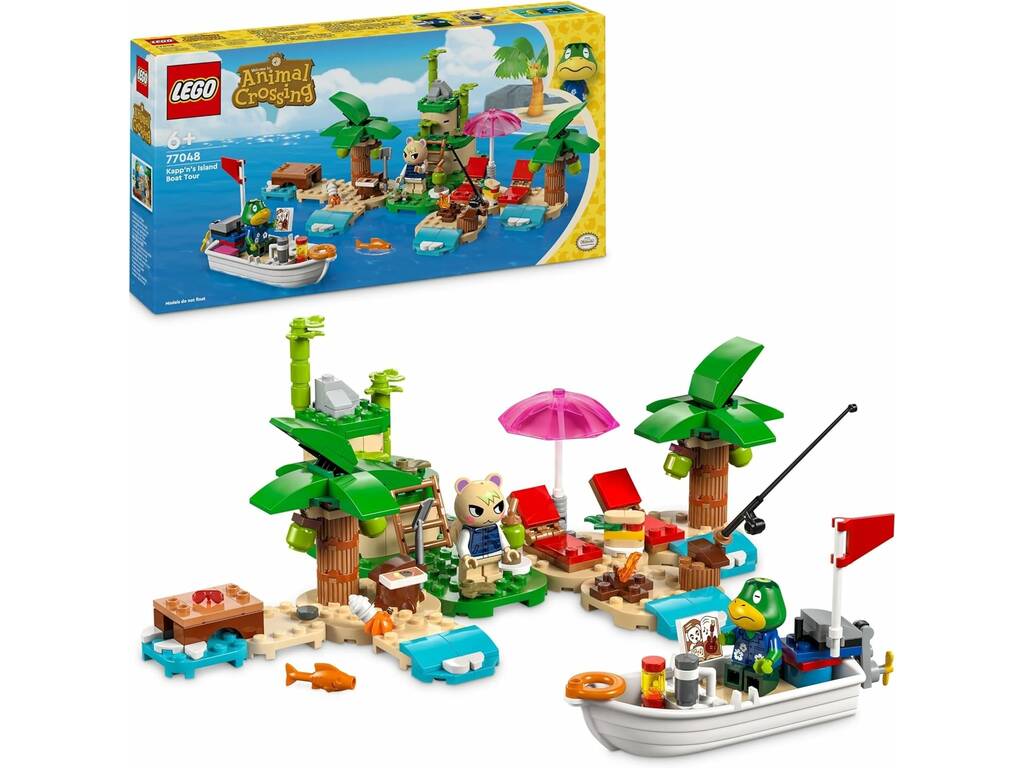 Lego Animal Crossing Le bateau du capitaine 77048