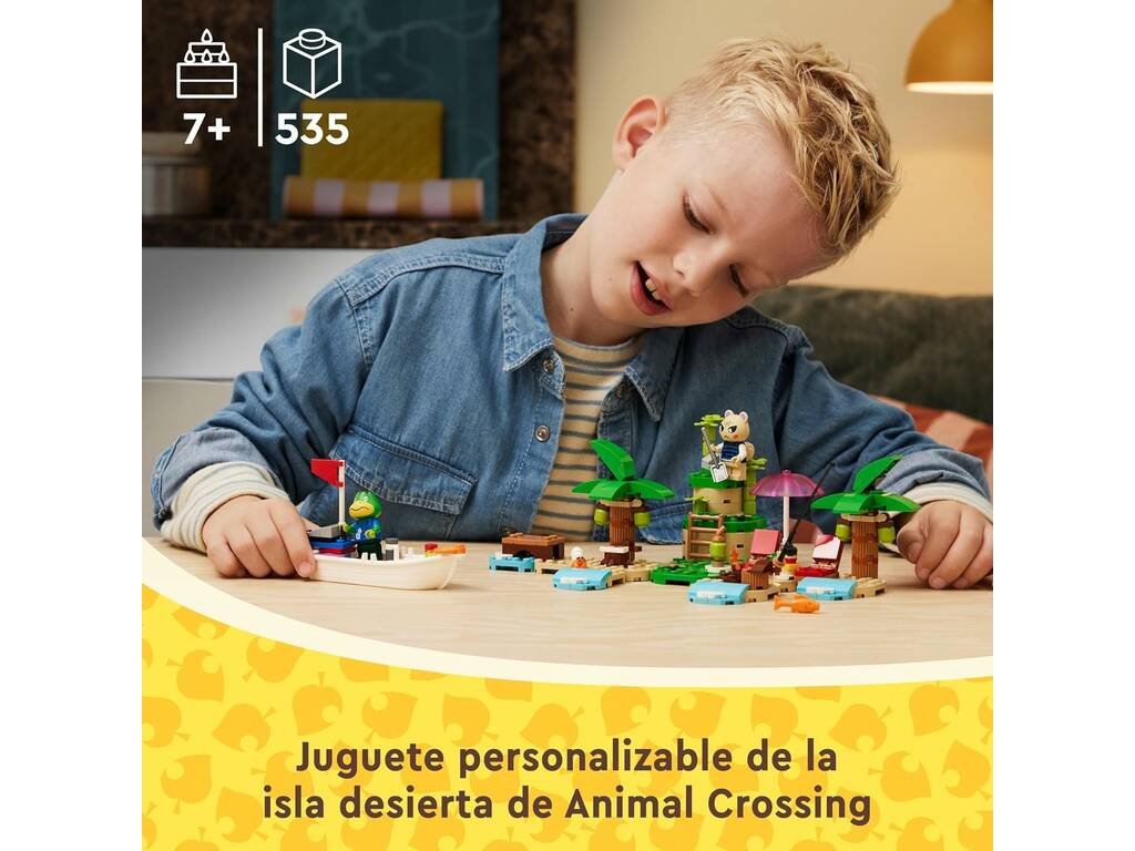 Lego Animal Crossing Le bateau du capitaine 77048