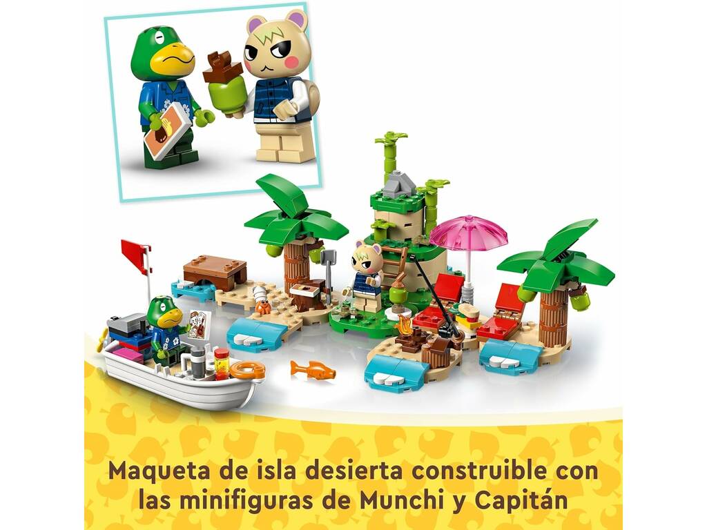 Lego Animal Crossing Le bateau du capitaine 77048