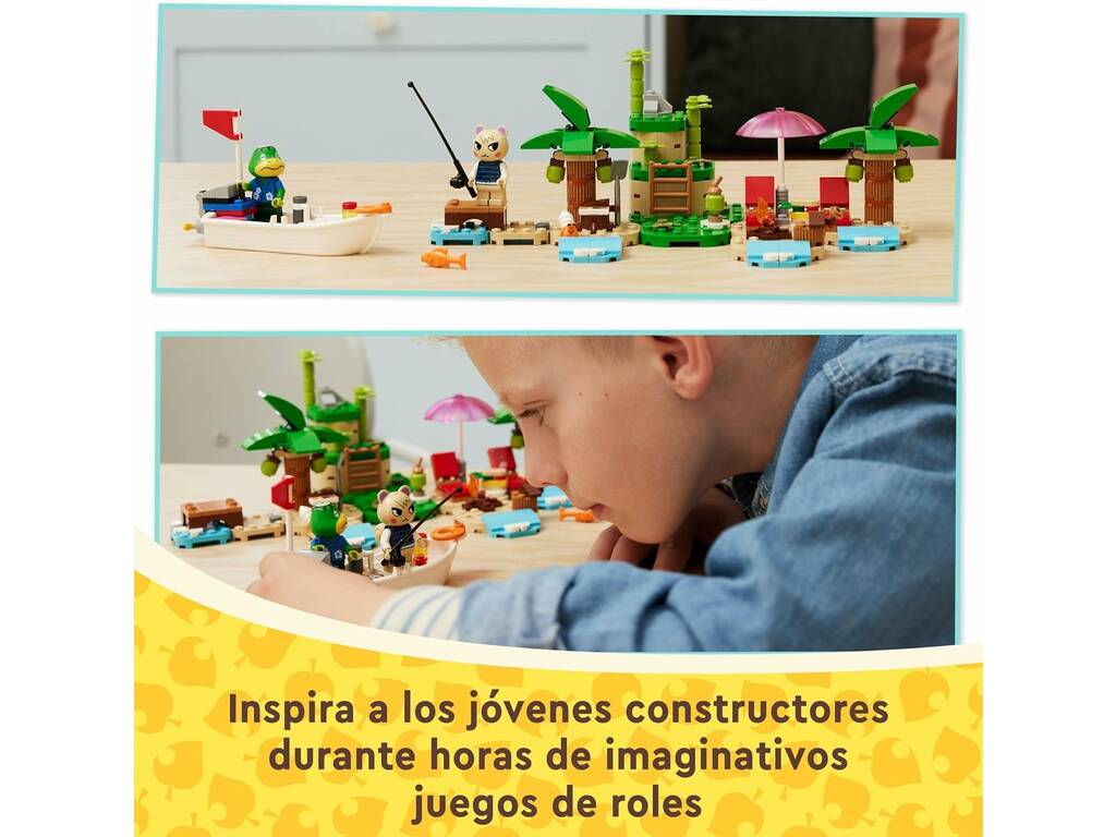Lego Animal Crossing Le bateau du capitaine 77048