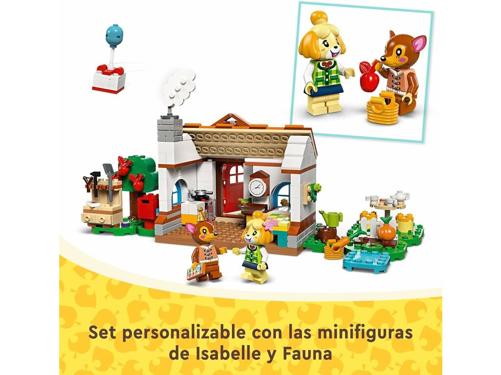 Lego Animal Crossing La visita di Cannella 77049