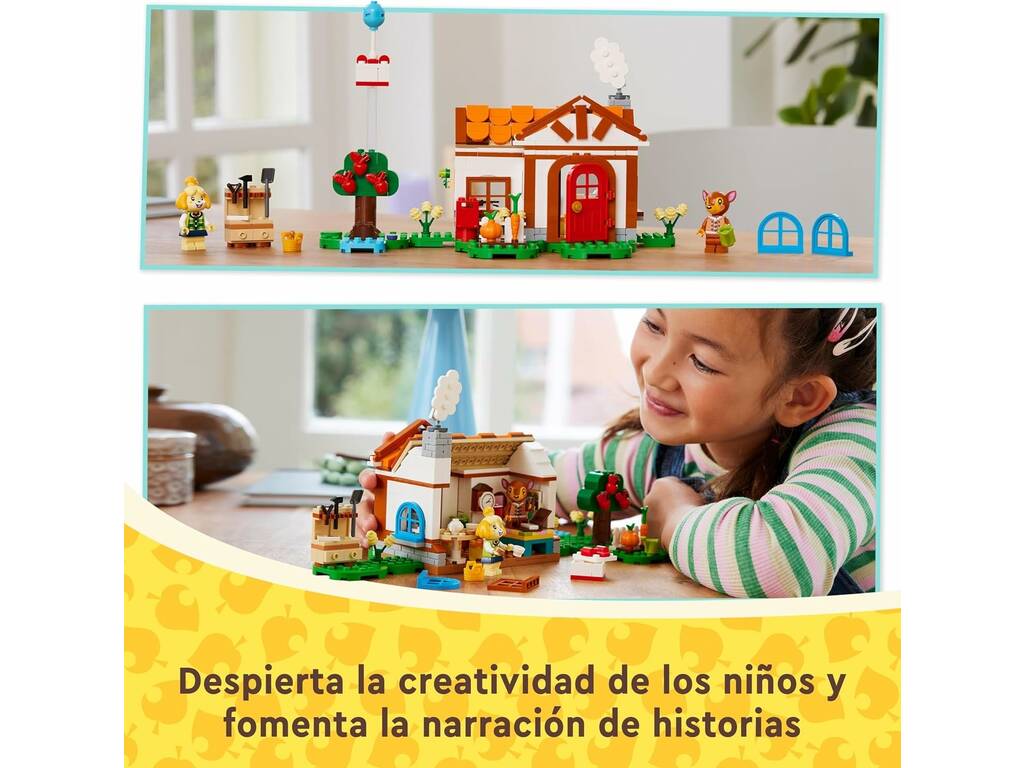 Lego Animal Crossing La visita di Cannella 77049