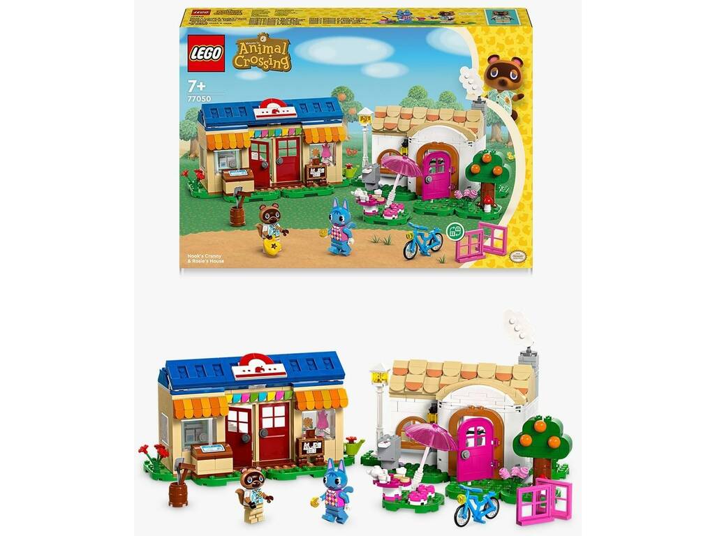 Lego Animal Crossing MiniNook e Casa di Minina 77050