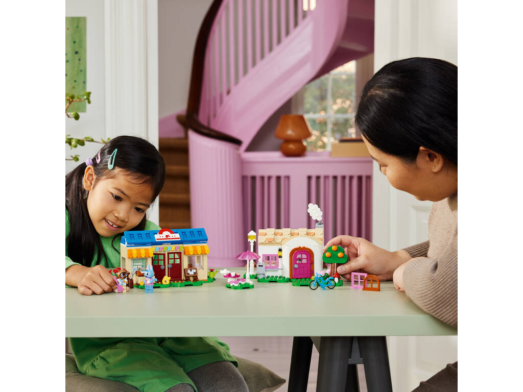 Lego Animal Crossing MiniNook e Casa di Minina 77050