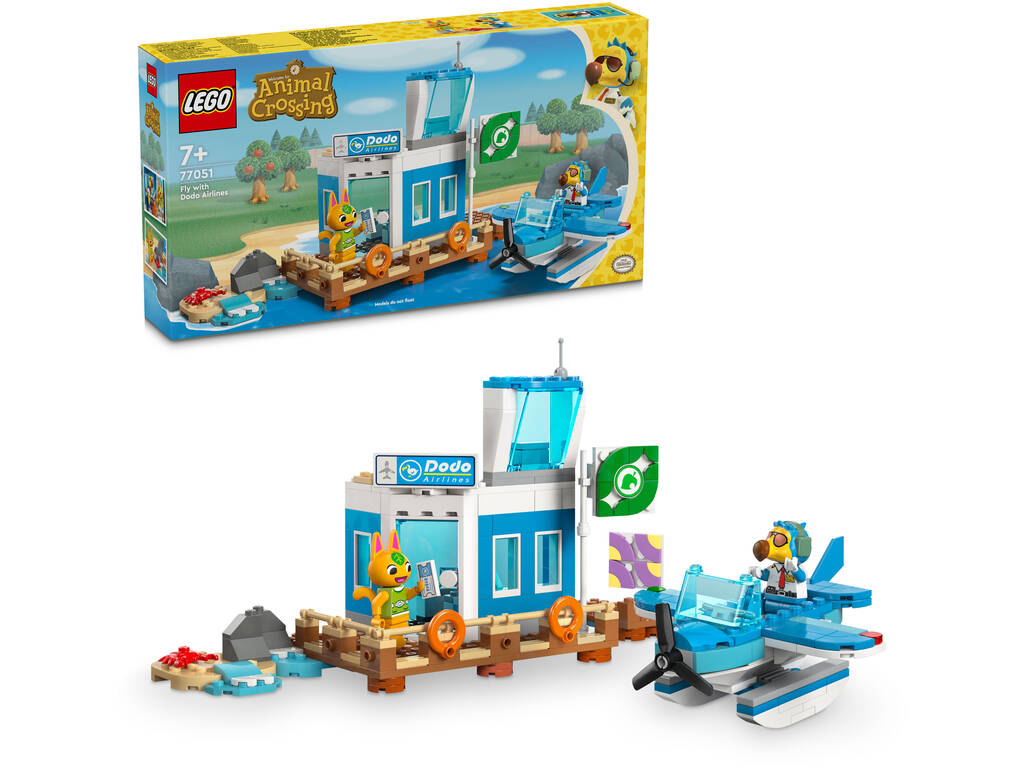 Lego Animal Crossing Volo con Dodo Airlines 77051