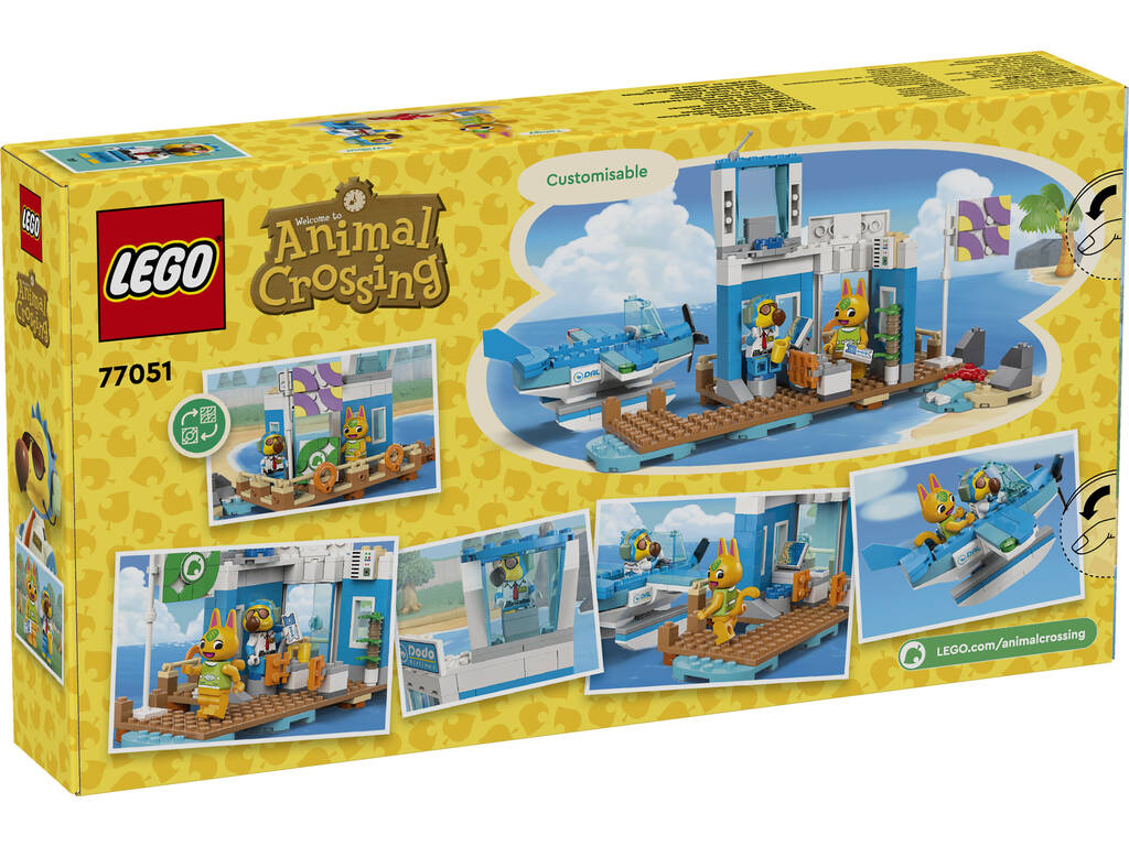 Lego Animal Crossing Volo con Dodo Airlines 77051