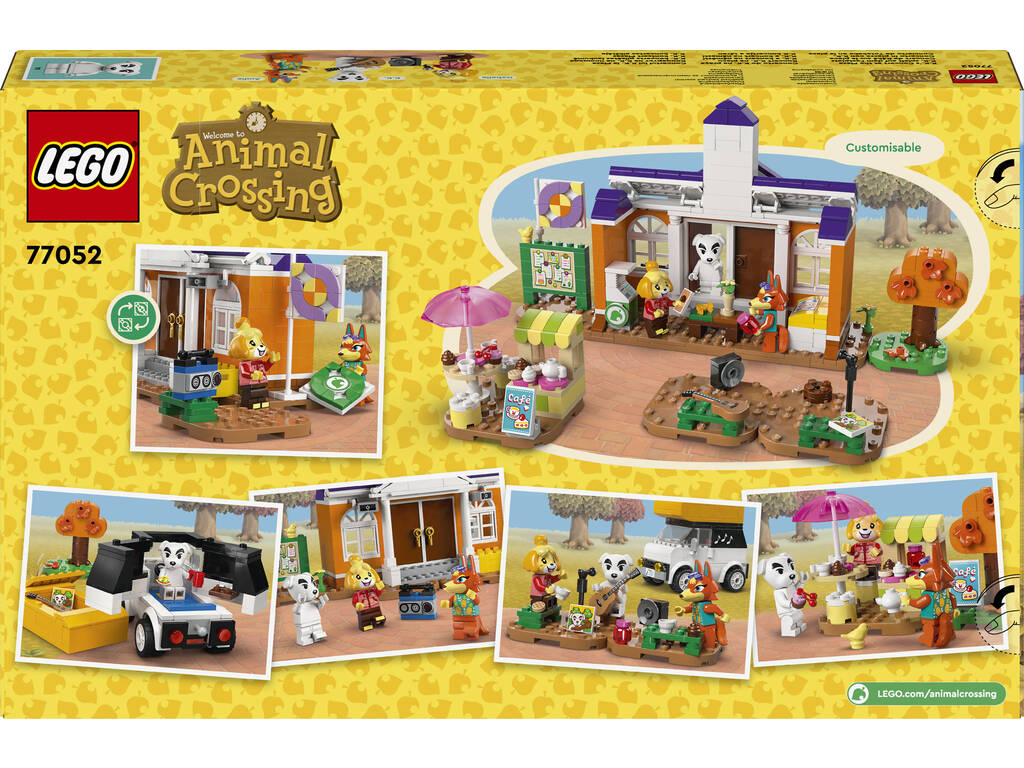 Lego Animal Crossing Totakeke Konzert auf der Plaza 77052
