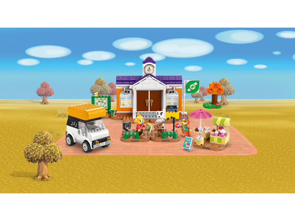Lego Animal Crossing Totakeke Konzert auf der Plaza 77052
