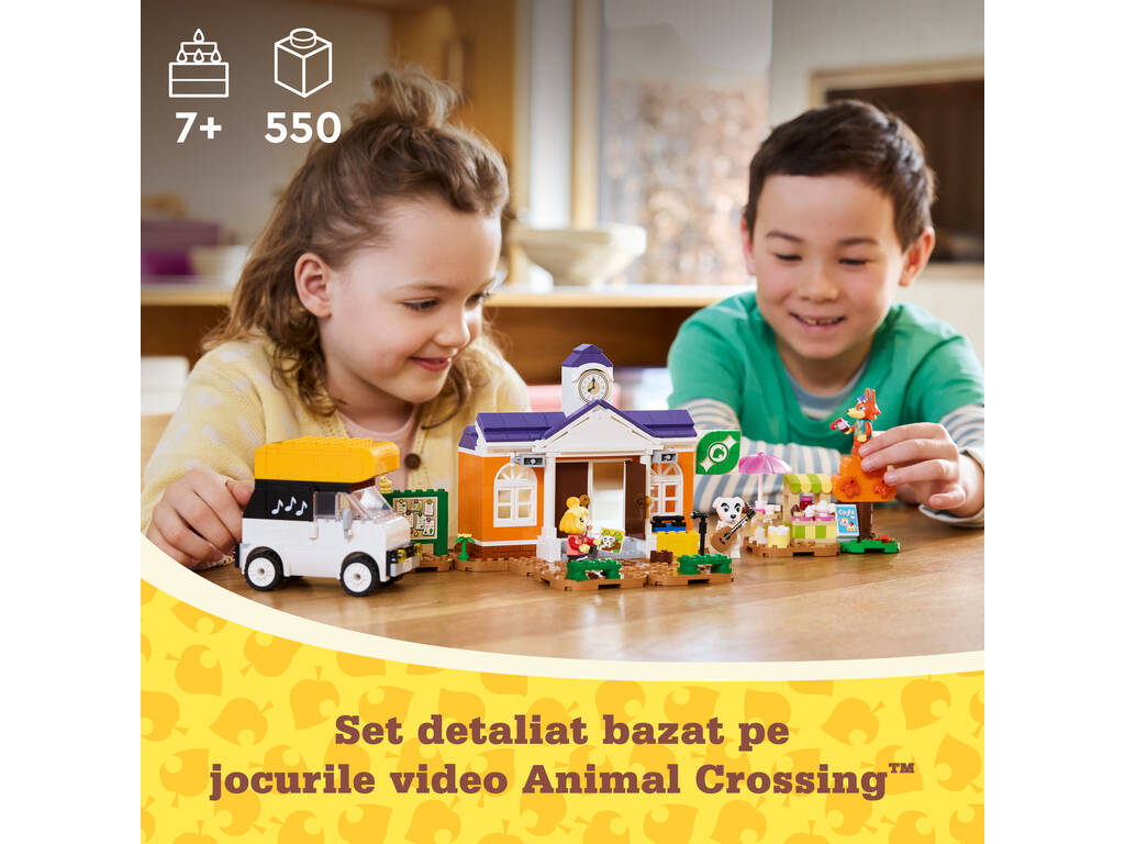 Lego Animal Crossing Totakeke Konzert auf der Plaza 77052
