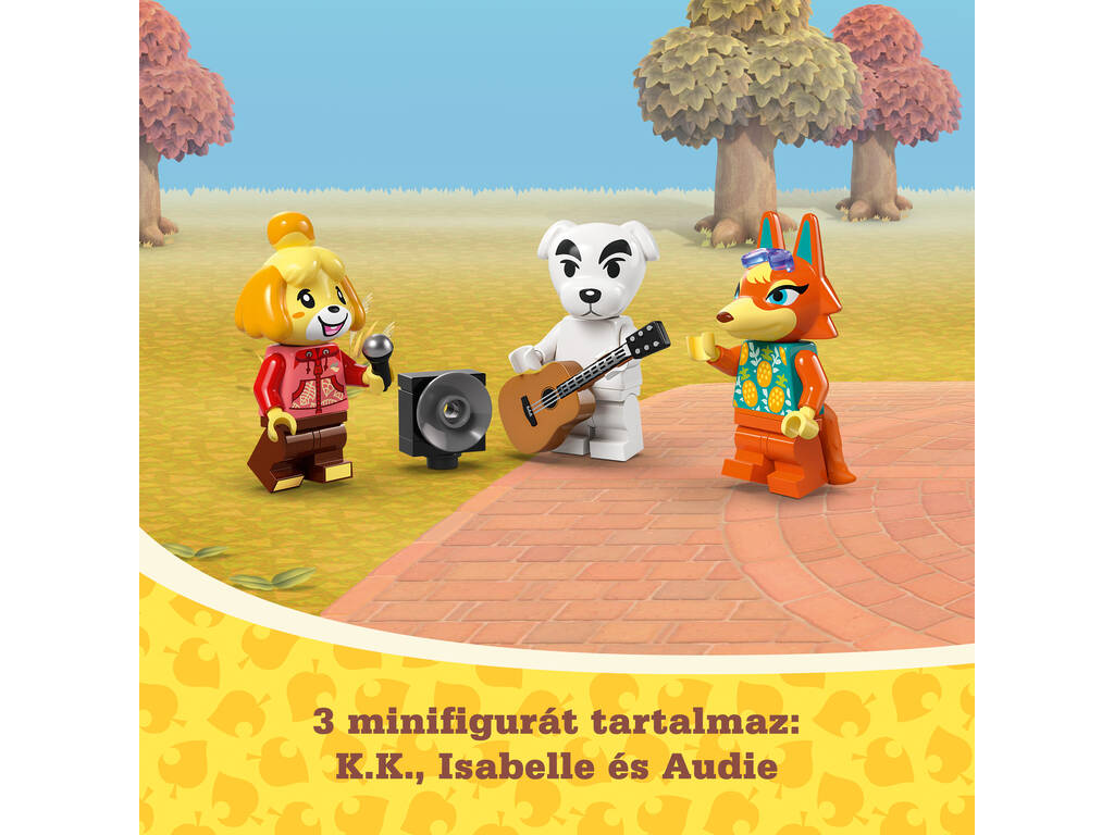 Lego Animal Crossing Totakeke Konzert auf der Plaza 77052
